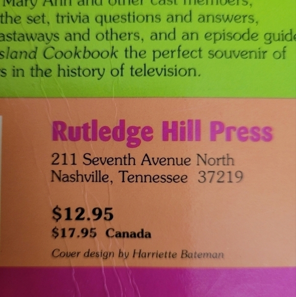 MARY ANN'S GILLIGAN'S ISLAND COOKBOOK by DAWN WELLS 1993 - Picture 14 of 15